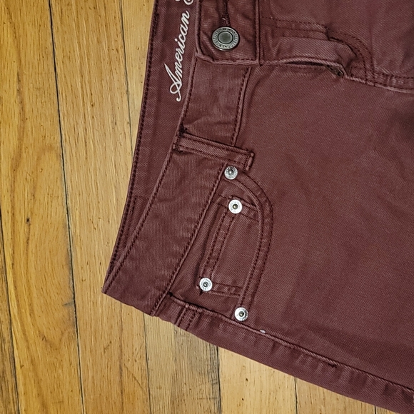 American eagle stretch jean shorts sz 2 - Picture 2 of 6